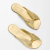 Pebble Soft Slide in Laminated Lambskin