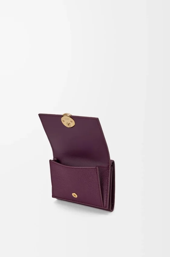 Pebble Trifold Wallet in Pebble Grained Calfskin Pebble Trifold Wallet in Pebble Grained Calfskin