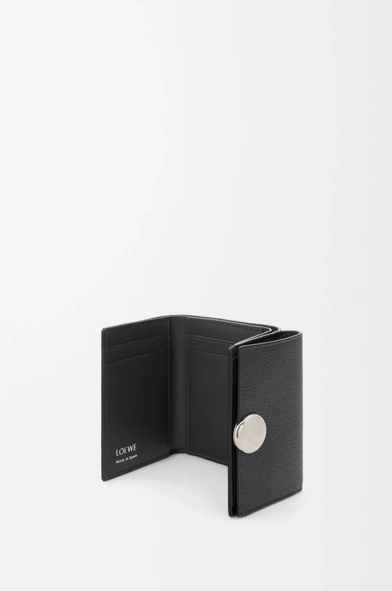 Pebble Trifold Wallet in Pebble Grained Calfskin Pebble Trifold Wallet in Pebble Grained Calfskin