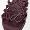 Petal Anagram Slide in Calfskin