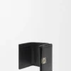 Puffer Anagram Trifold Wallet in Shiny Nappa Calfskin