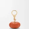 Pumpkin Charm in Lambskin