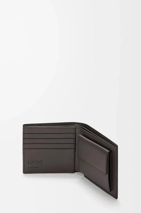 Puzzle Bifold Coin Wallet in Supple Grained Calfskin Puzzle Bifold Coin Wallet in Supple Grained Calfskin