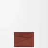 Puzzle Plain Cardholder in Classic Calfskin