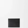 Puzzle Plain Cardholder in Supple Grained Calfskin
