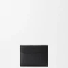 Puzzle Plain Cardholder in Supple Grained Calfskin