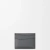 Puzzle Plain Cardholder in Supple Grained Calfskin