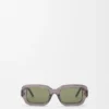 Rectangular Slim Sunglasses