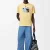 Relaxed Fit T-Shirt in Technical Cotton