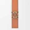 Reversible Anagram Belt in Soft Grained Calfskin and Smooth Calfskin