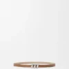 Reversible Coil Belt in Smooth Calfskin