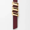 Reversible Coil Belt in Smooth Calfskin