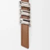 Reversible Coil Belt in Smooth Calfskin