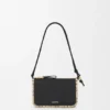 Rio Pouch in Classic Calfskin and Raffia