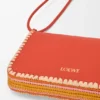Rio Pouch in Classic Calfskin and Raffia