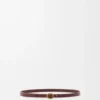 Rounded Soft Belt in Classic Calfskin