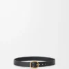 Rounded Soft Belt in Classic Calfskin