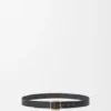 Rounded Soft Belt in Supple Grained Calfskin