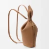 Scarf Backpack in Smooth Calfskin