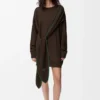 Scarf Dress in Wool