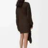 Scarf Dress in Wool