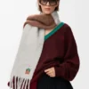 Scarf in Alpaca and Wool Blend