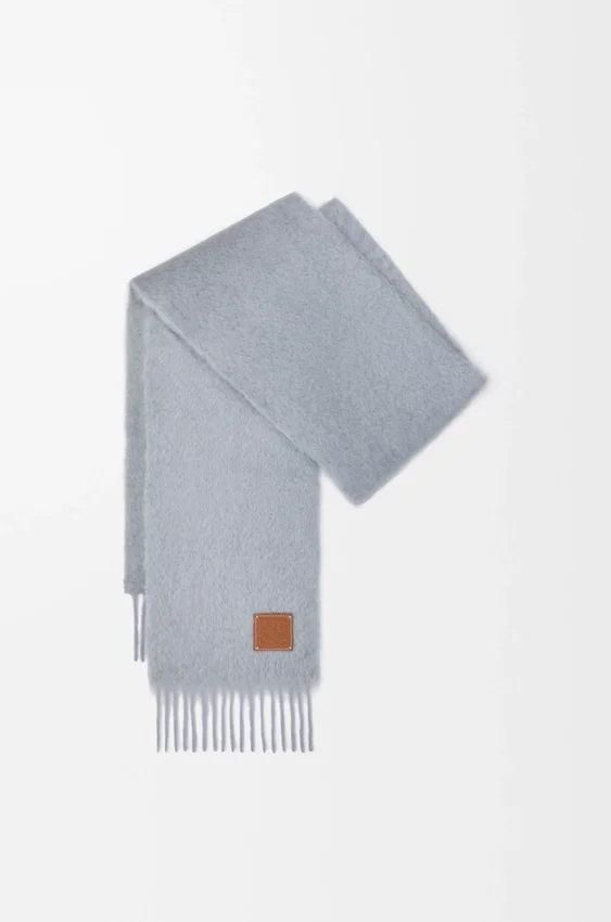 Scarf in Mohair and Wool Scarf in Mohair and Wool