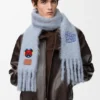 Scarf in Mohair and Wool Blend