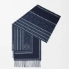 Scarf in Wool and Cashmere