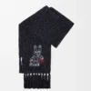 Scarf in Wool, Silk and Alpaca Blend