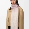 Scarf in Wool, Silk and Cashmere Blend