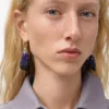 Shell Earrings in Sterling Silver and Beads