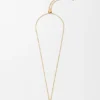 Shell Necklace in Sterling Silver and Beads