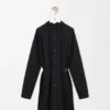 Shirt Dress in Silk and Cotton