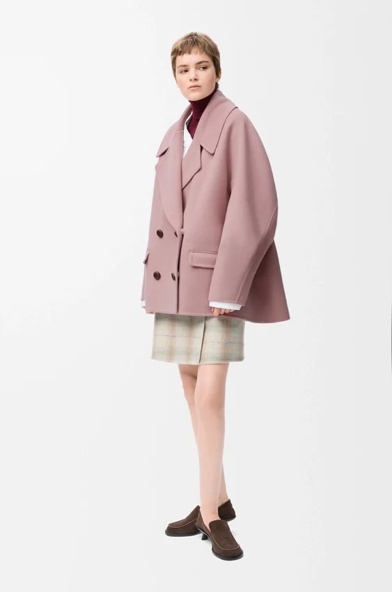 Short Coat in Wool Short Coat in Wool