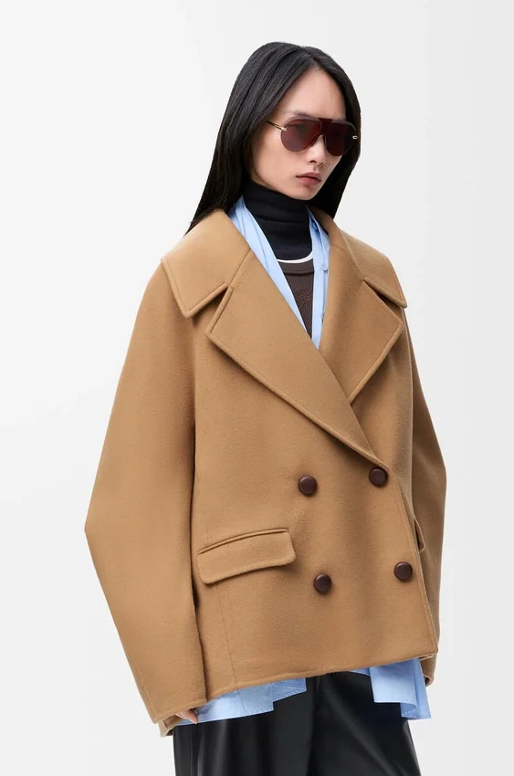 Short Coat in Wool Short Coat in Wool