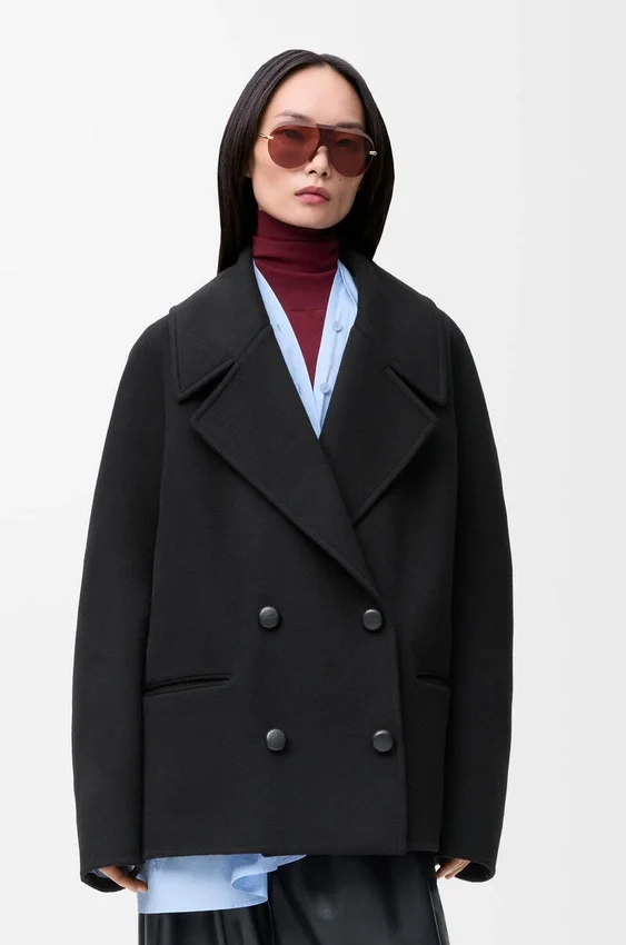 Short Coat in Wool Short Coat in Wool