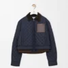 Short Jacket in Technical Fabric