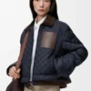 Short Jacket in Technical Fabric