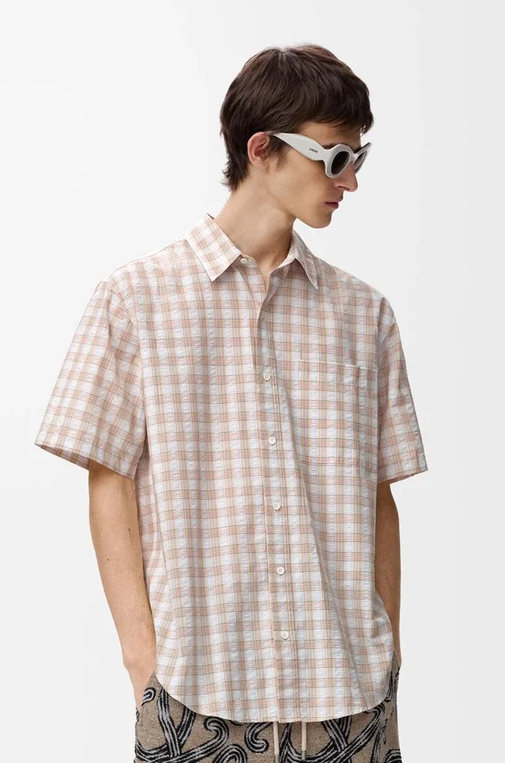 Short Sleeve Shirt in Cotton Short Sleeve Shirt in Cotton