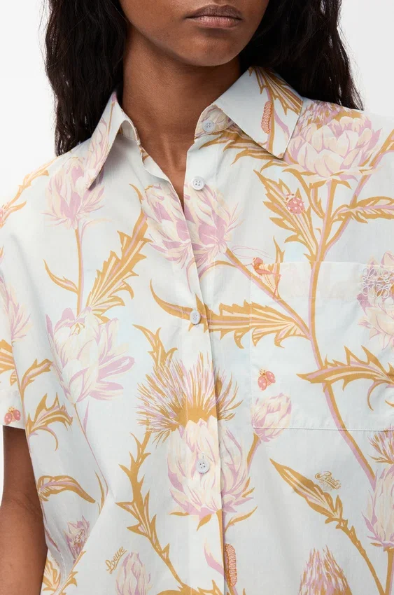 Short Sleeve Shirt in Cotton Short Sleeve Shirt in Cotton
