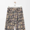 Shorts in Jacquard Terry