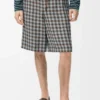 Shorts in Viscose and Linen Blend