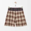 Shorts in Wool and Cotton