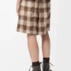 Shorts in Wool and Cotton