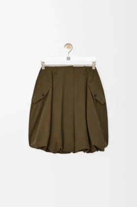 Skirt in Cotton and Silk