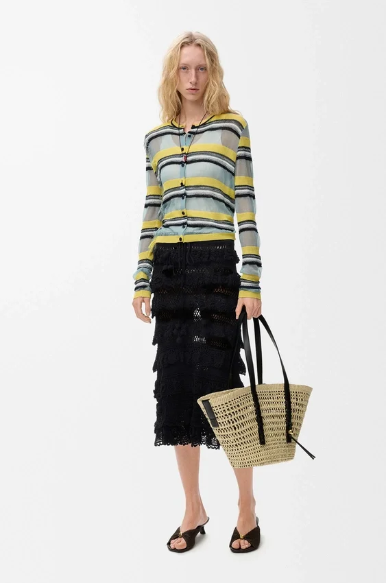 Skirt in Cotton Crochet Skirt in Cotton Crochet