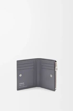 Slim Compact Wallet in Nappa Calfskin Slim Compact Wallet in Nappa Calfskin