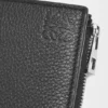 Slim Compact Wallet in Soft Grained Calfskin