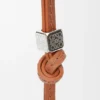 Small Anagram Strap in Calfskin